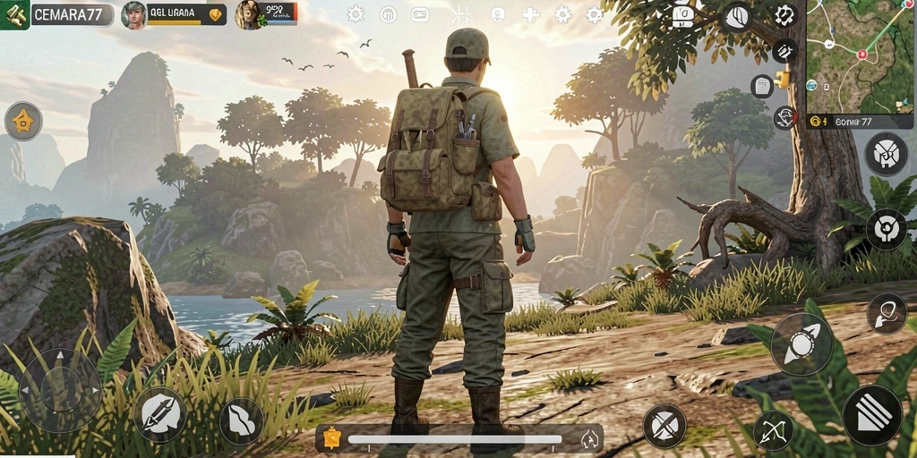 Tampilan gameplay Open World yang mengesankan dari CEMARA77.