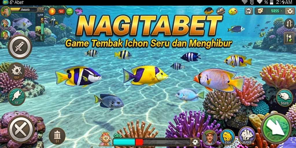 Screenshot tampilan gameplay Tembak Ikan yang seru dan mengasyikkan.