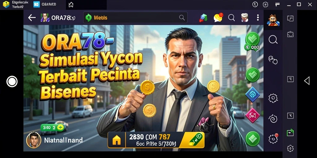 Gameplay Tycoon yang mendebarkan dan penuh strategi di ORA78.