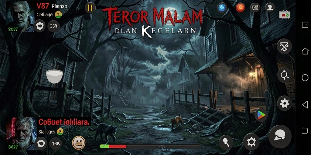 Pengalaman gameplay mendebarkan dalam suasana Horror.